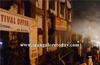 Fire mishap at Hampankatta Branch of Syndicate Bank